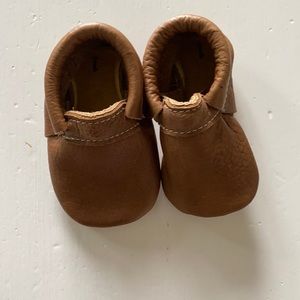Size 1 leather baby shoes